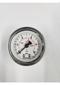 Resim Çap 50 Pano Tip 10 Bar Kuru Manometre - Pakkens 