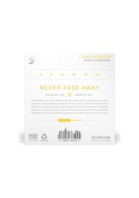 Resim Daddario Xse0946 Elektro Gitar Tel Seti 09-46 - Xs Serisi Film Kaplı 