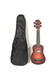 Resim Cremonıa Au-H01A-21Rd Ukulele 21" Mat Kırmızı Cremonıa. Au-H01A 