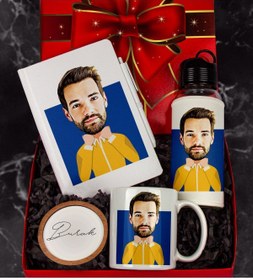 Resim Ejoya Kişiye Özel Karikatür Tasarım Hediye Paketi 96601 