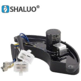 Resim 220v 380v 3kw 5kw 8kw Otomatik Voltaj Regülatörlü Benzinli Jeneratör 5kw 8 Kablo 3 Fazlı 