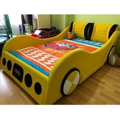 Resim Puf Bebe Montessori Serisi_yumuşacık Puf_çocuk_bebek Yatağı_arabalı Yatak 120x200 Ölçüde(yatak Dahildir 