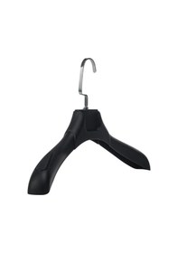 Resim Ceket Askısı 38 Cm Soft Siyah Plastik Bluz Elbise Kıyafet Askısı Ev Tipi 10 Adet Diğer 