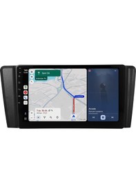 Resim Volvo V70 Android Multimedya Sistemi 2004-2008 4gb Ram, 64gb Hafıza, Bluetooth, Carplay & Android Auto Kamera 9" 