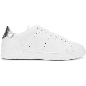 Resim Tamer Tanca Kadın Hakiki Deri Beyaz/gümüş Sneakers & Spor Ayakkabı 1060 25113 Bn Ayk Y25 Beyaz/gumus Dr Beyaz 