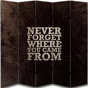 Resim Motivasyon Temalı Özel Tasarım Paravan Room Divider 180 x 200 cm 