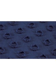 Resim Ponpon Desenli 2 Parça Tek Kişilik Yatak Örtüsü Lacivert 