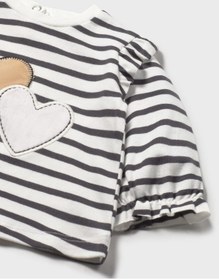Resim MAYORAL Newborn Kız Bebek Sweatshirt Siyah 