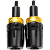 Resim Dashanshop Yamaha Fz1 Fz6 Fz8 Frame Sliders Golden Kaza Koruma Motorcycle Aksesuarları 