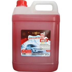 Resim Luxor Kimya 5 Lt 4 Mevsim -50 Derece Ultrasonic Antifirizli Oto Cam Suyu 5 Litre 