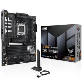 Resim Asus TUF Gaming X870-Plus WiFi DDR5 (8000MHz)OC M.2 HDMI/USB-C PCIe 5.0 AM5 ATX Anakart 