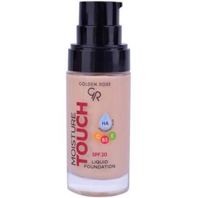 Resim Golden Rose Moisture Touch Liquid Fondöten SPF 20 102 30ml 