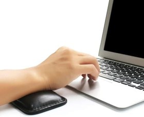 Resim Aputue Klavye Bilek Desteği, Kaymaz PU Tabanlı, Ergonomik Yumuşak Memory Köpük, Bilgisayar, Dizüstü Bilgisayar, Ofis ve Ev Kullanımı İçin 