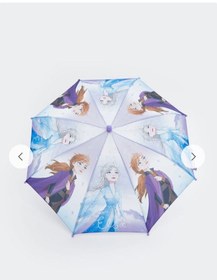 Resim Frozen Lisanlı Kız Çocuk Şemsiye Çok Renkli 
