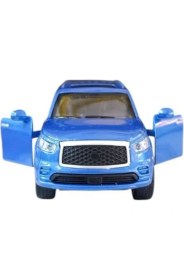 Resim Asya Oyuncak Kt. Metal Işıklı Sesli Jeep FY6208-12D-MAVI Araba 