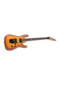 Resim Ltd Mh-230 Qm Fr Quilted Maple W/ Floyd Rose - Limited Edition Amber Sunburst Elektro Gitar 