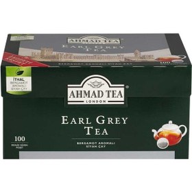 Resim Ahmad Tea Earl Grey Demlik Poşet Çay 100'lü 