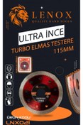Resim Lenox Tools Elmas Testere Disk Ultra İnce Örgülü Hassas Kesim 115 mm – 