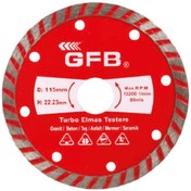 Resim GFB 115--turbo Elmas Mermer-granit Kesici 