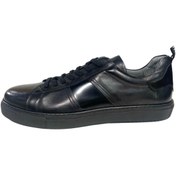 Resim Greyder 64569 Erkek Siyah Hakiki Deri Sneaker Ayakkabı 