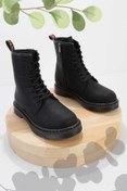 Resim Bambi Mat Siyah Kadın Bot & Bootie K02823400009 