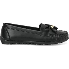 Resim Butigo 25K-2206 Siyah Kadın Loafer 