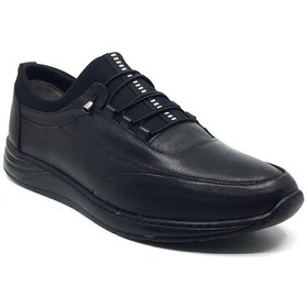 Resim Taşpınar Bayakara %100 Deri Rahat Erkek Günlük Yazlık Bağsız Sitreçli Büyük Numara Ayakkabı 48-50 Siyah 