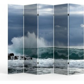 Resim Artavessa Dekoratif 5 Kanatlı Dijital Baskılı Kanvas Paravan - Seperatör - 200X180 cm - Model 13 