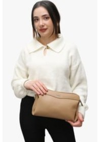 Resim Bayan Linen Portföy Çanta 67-6012 Kum 