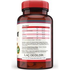 Resim Nevfix Coenzyme Q10 200 MG Koenzim Q10 120 Tablet X 2 Kutu 