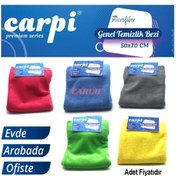 Resim Carub Carpi Mikrofiber Temizlik Bezi Düz Kadife 50*70 