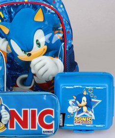 Resim Sonic YENİ SEZON LİSANSLI TEK BÖLMELİ KÜÇÜK BOY 32 CM ANAOKUL ÇANTASI,BESLENME ÇANTASI,KALEM ÇANTASI 
