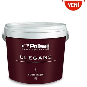 Resim Polisan Elegans Yarı Mat Silinebilir İç Cephe Boyası 7.5 L 