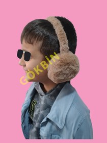 Resim Gökbin Kadın Genç Kız Erkek Çocuk Peluş Kulaklık Kışlık Kulaklık Renkli trend 