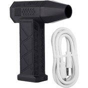 Resim Taşınabilir Turbo Fan - 130.000 Rpm Hızlı Şarjlı El Tipi Güçlü Rüzgar Üfleyici 