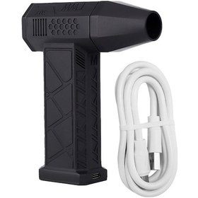 Resim Taşınabilir Turbo Fan - 130.000 Rpm Hızlı Şarjlı El Tipi Güçlü Rüzgar Üfleyici 
