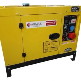 Resim Armak PDA-10000 Mek 9,4 Kva Dizel Kabinli Monofaze Portatif Jeneratör 
