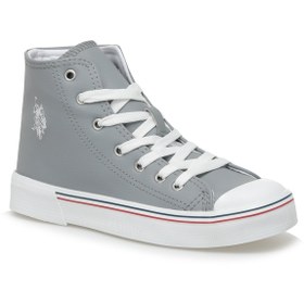 Resim U.S. Polo Assn. Penelope Hıgh Wt 2pr Grı Kadın Sneaker Bot 