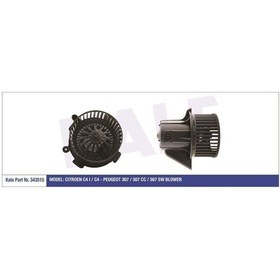 Resim KALE 343515 KALORİFER MOTORU 307 / C4 