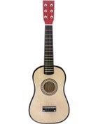 Resim Samdoo 23 İnç Ahşap Kısa Gitar, Çocuklar İçin Başlangıç Seviyesi Müzik Enstrümani, Minik Ve Kolay Kullanım, Doğal Ahşap Rengi 