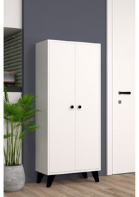 Resim Poyraz No 2 Çok Amaçlı Dolap Beyaz 