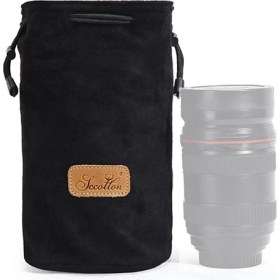 Resim S.c.cotton Taşınabilir Slr Lens Çantası Mikro Tek Kamera Çantası - Siyah ( Yurt Dışından ) 