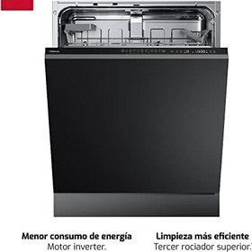 Resim Teka DFI 46700 TTM 7 Programlı Ankastre Bulaşık Makinesi 