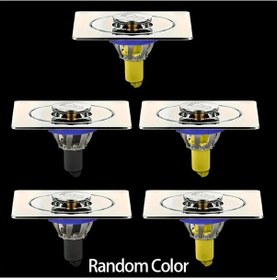 Resim Chuangyinshop 5 Adet Paslanmaz Çelik Ayaklı Koku Geçirmez Banyo Mutfak Duş Gider Kapağı 