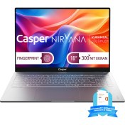 Resim Casper Nirvana S200 300NIT İ7-13620H 64GB Ddr5 Ram 500GB SSD Windows 11 Pro Taşınabilir Bilgisayar S200.1362-EV00R-G-F-OFM365 