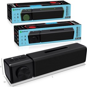 Resim New Rixing NR4023 Tws Kablosuz Stereo Bluetooth Hoparlör Siyah (Yurt Dışından) 