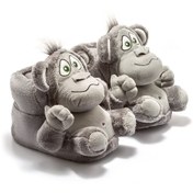 Resim Twigy Monkey Unisex Hayvanlı Panduf Gri 36/43 