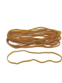 Resim Ekoset Kedi Tuvaleti Için Poşet Sabitleyici Lastik 22X5 Naturel 100 Adet 