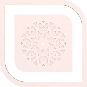 Resim Motifpiyer Lamba Tavan Göbeği 52 Kare Dik Oval Dış Çıtalı 