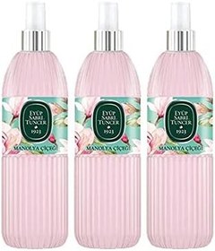 Resim Eyüp Sabri Tuncer Manolya Çiçeği Kolonyası Silindir Pet Sprey Şişe 150 ML x 3 Adet 